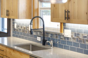 Commercial Grade Faucet & Deep Sink