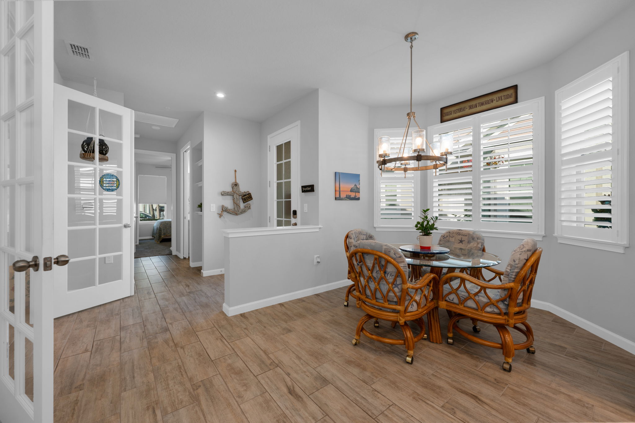 Eat-In-Kitchen to Foyer