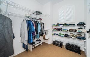 Master Bedroom Walk-in Closet