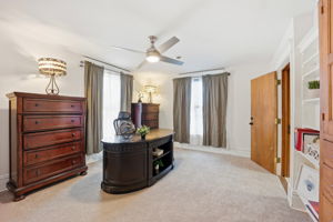 Main Floor Office/Primary Bedroom Ensuite