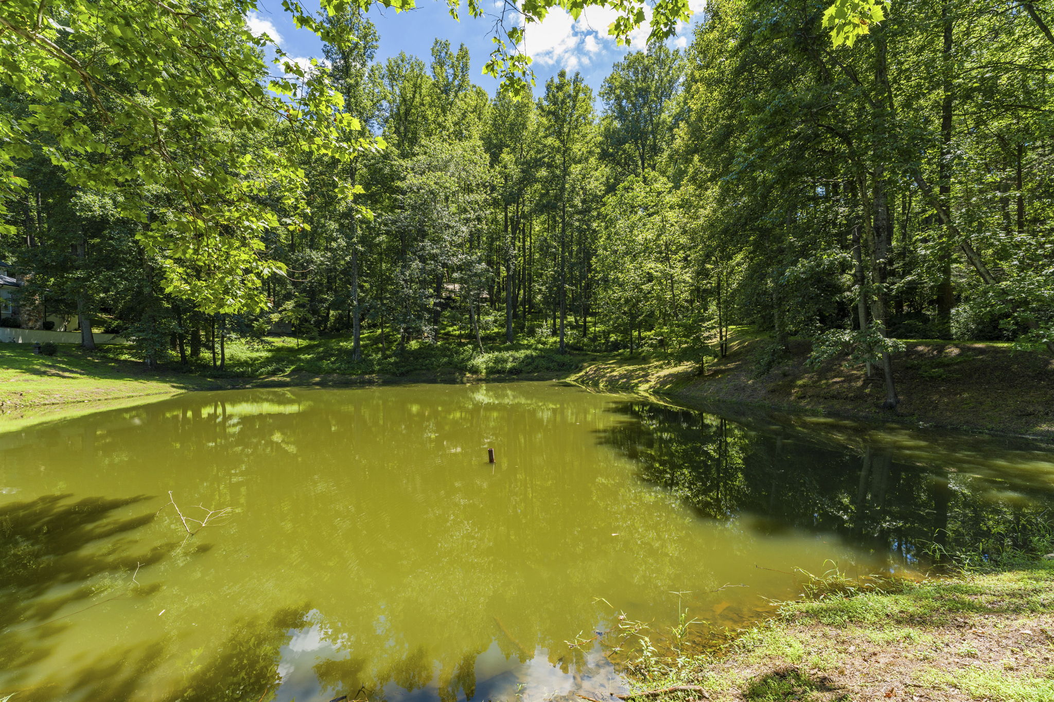 One of two large ponds