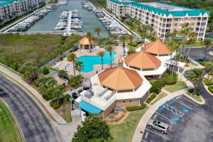 Clubhouse, Pool and Marina
