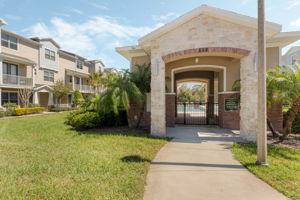 Entrance to Community Pool