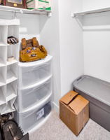 Interior Media Room Closet