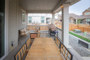 Exterior Back Yard Deck 2