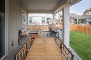 Exterior Back Yard Deck 2