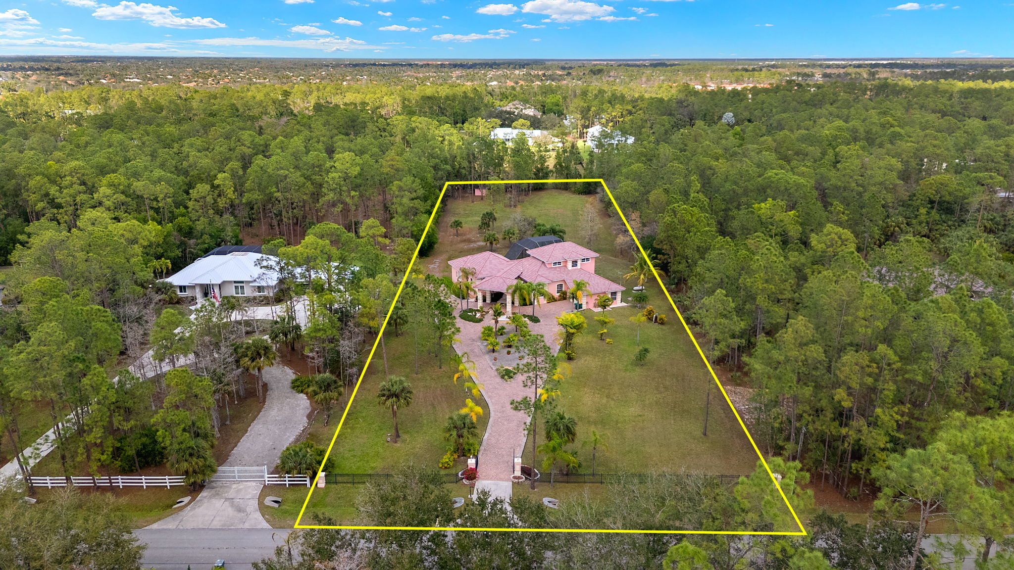 Aerial Front Exterior 1 - lot line