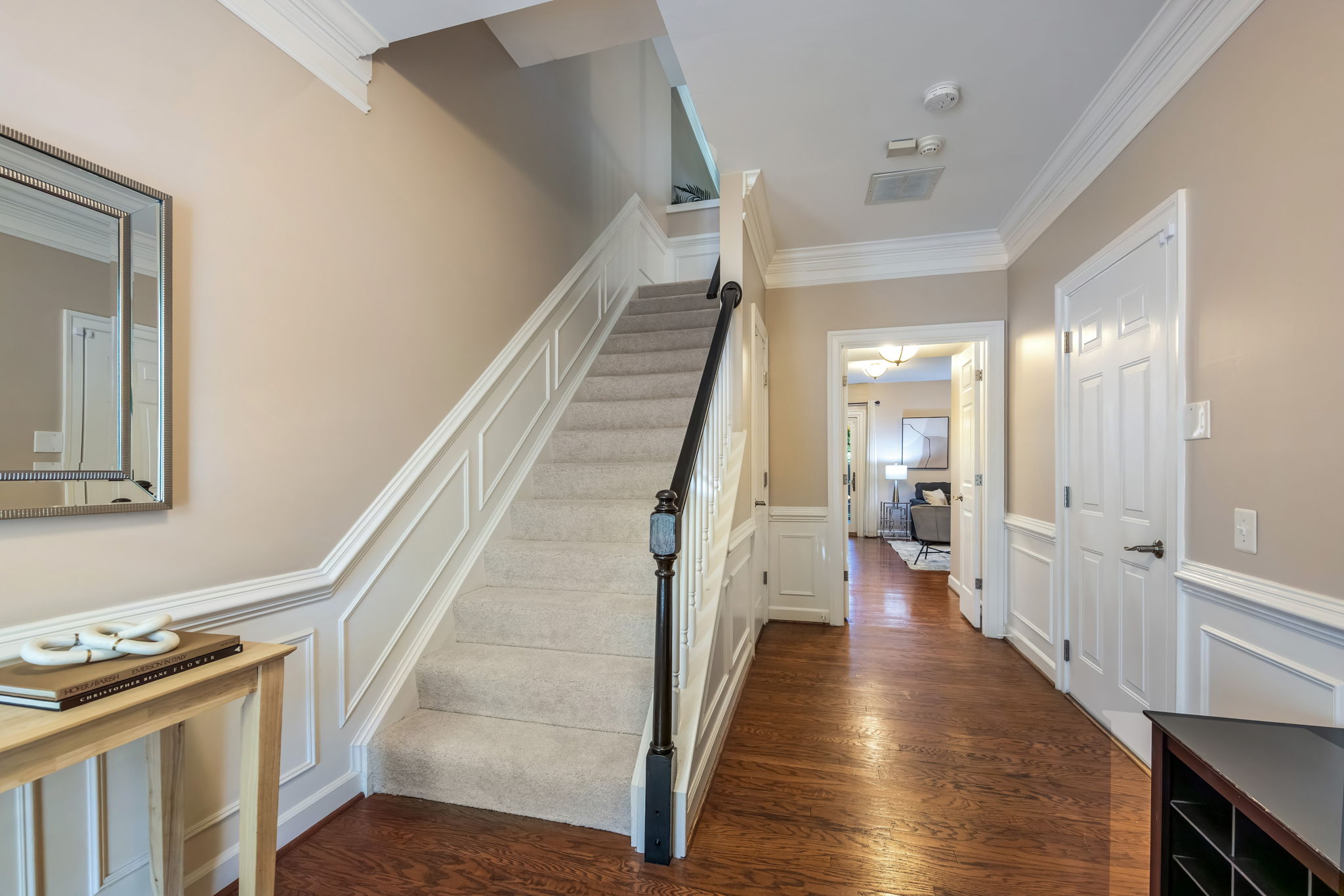 Welcoming Foyer with multiple closets