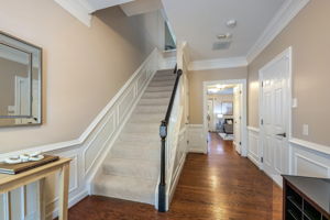 Welcoming Foyer with multiple closets