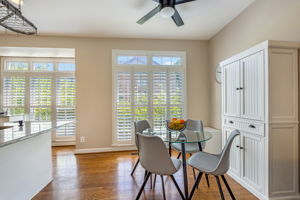 Updated open Kitchen with table space
