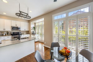 Updated open Kitchen with table space