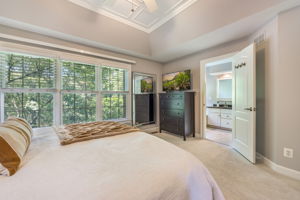 Ensuite Primary  Bedroom with Tray Ceiling