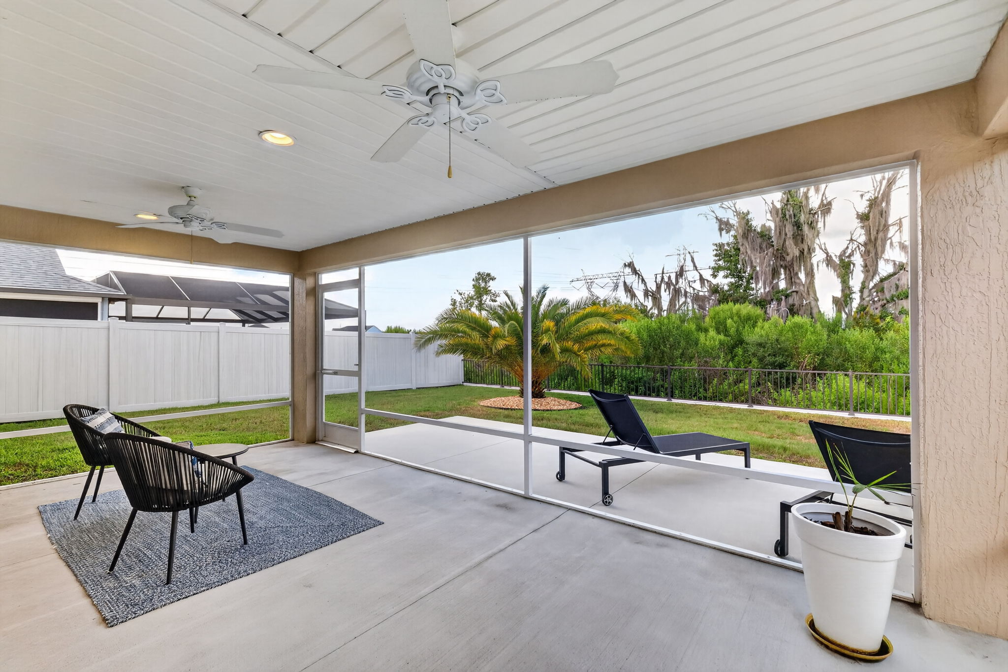 Lanai and Rear Patio with Serene Preserve Views!