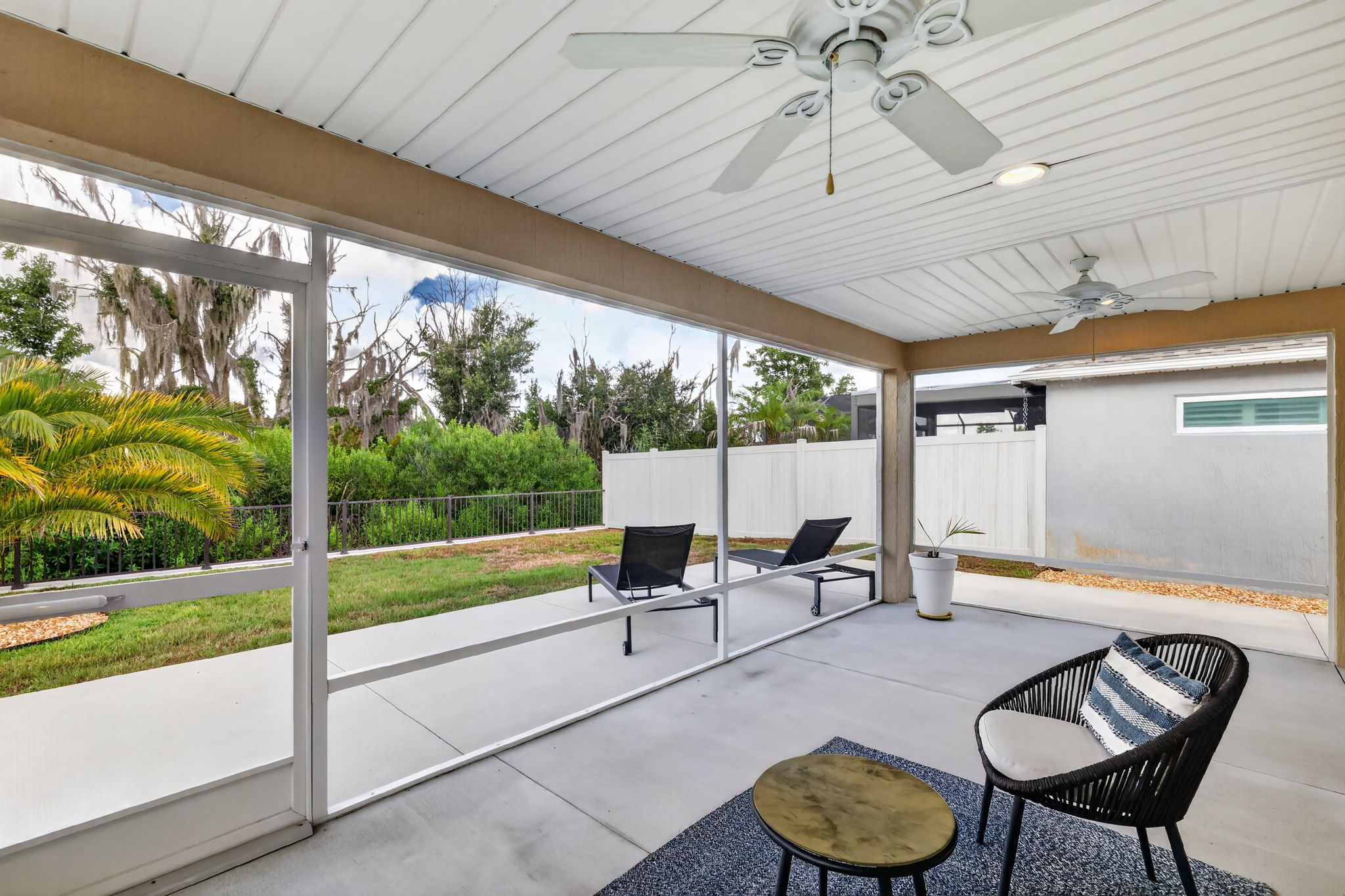 Lanai and Rear Patio with Serene Preserve Views!