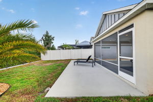Rear Patio with Peaceful Preserve Views!