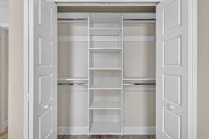 Third Bedroom Customized Walk-In Closet