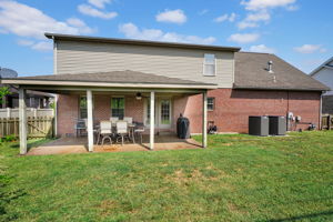 Covered patio