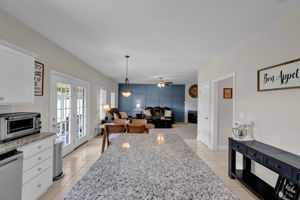 Open to living space