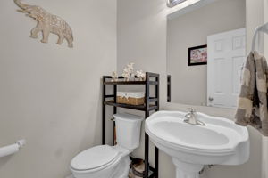 Half bath on main level