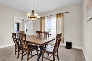 Formal dining room