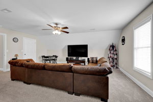 Carpet in excellent shape