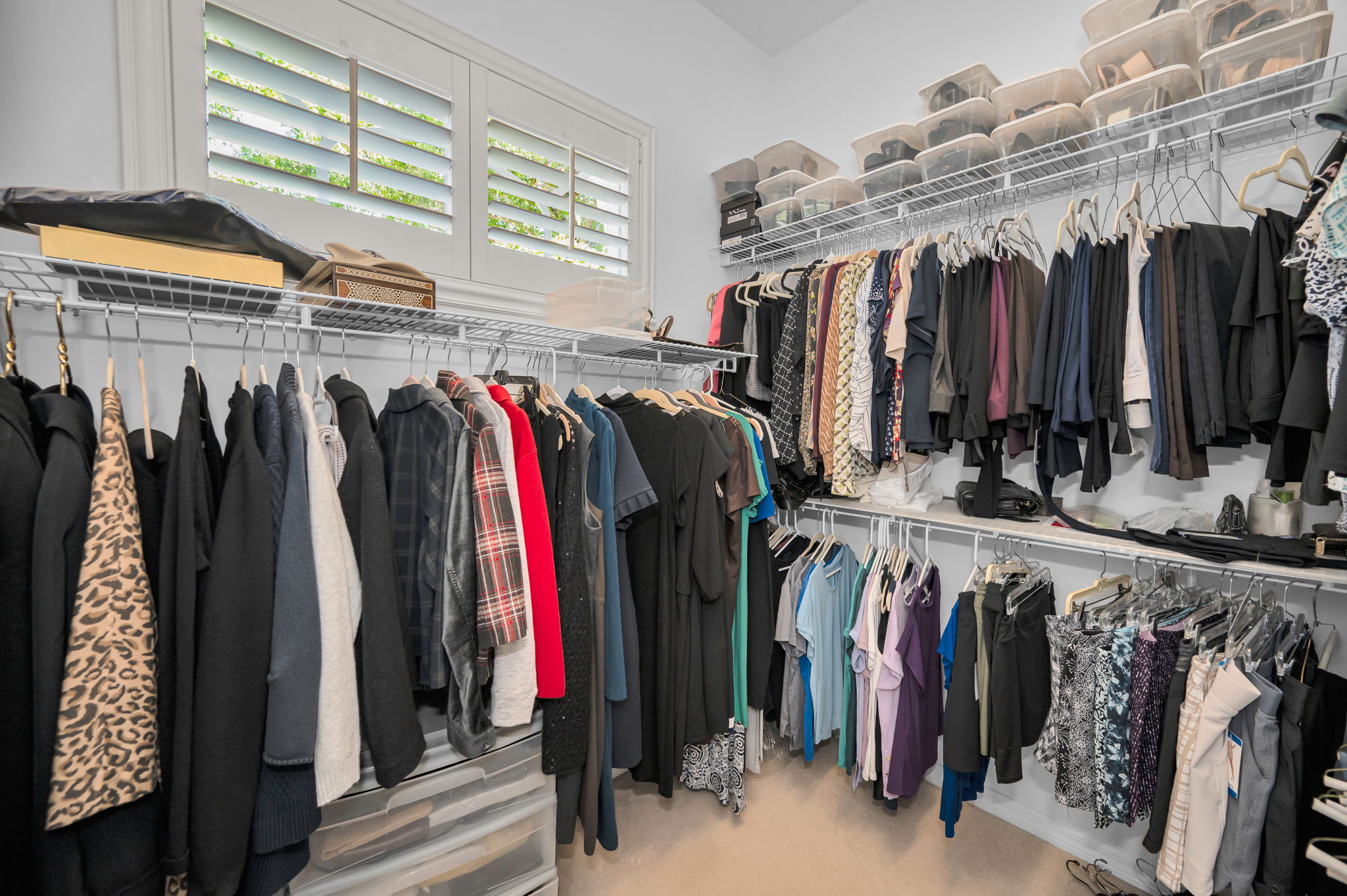 Master Bedroom Walk-in Closet