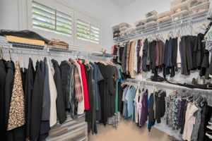 Master Bedroom Walk-in Closet