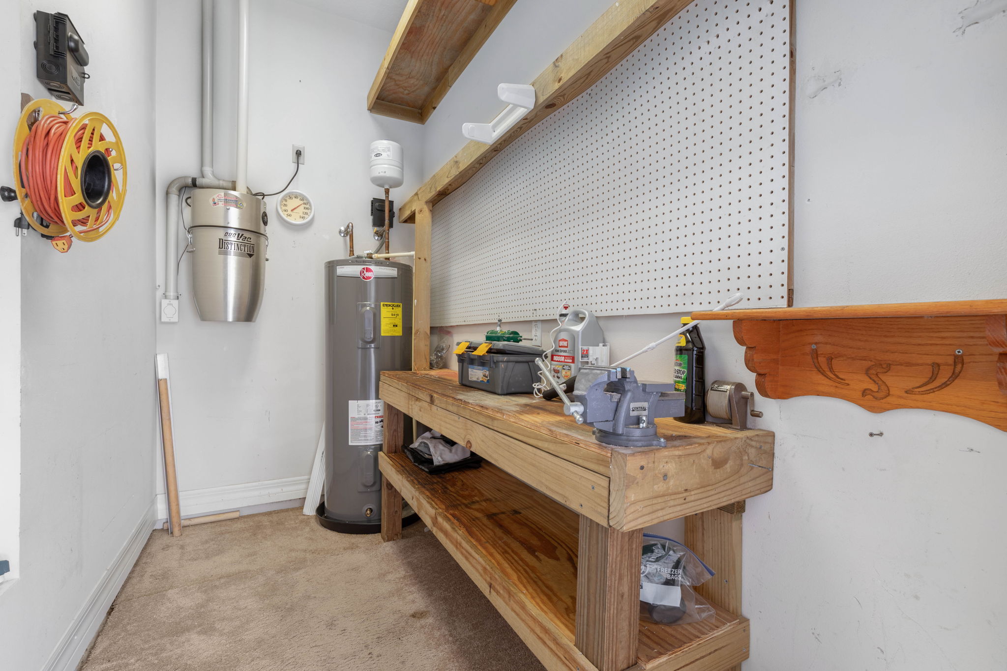 Workshop in Garage