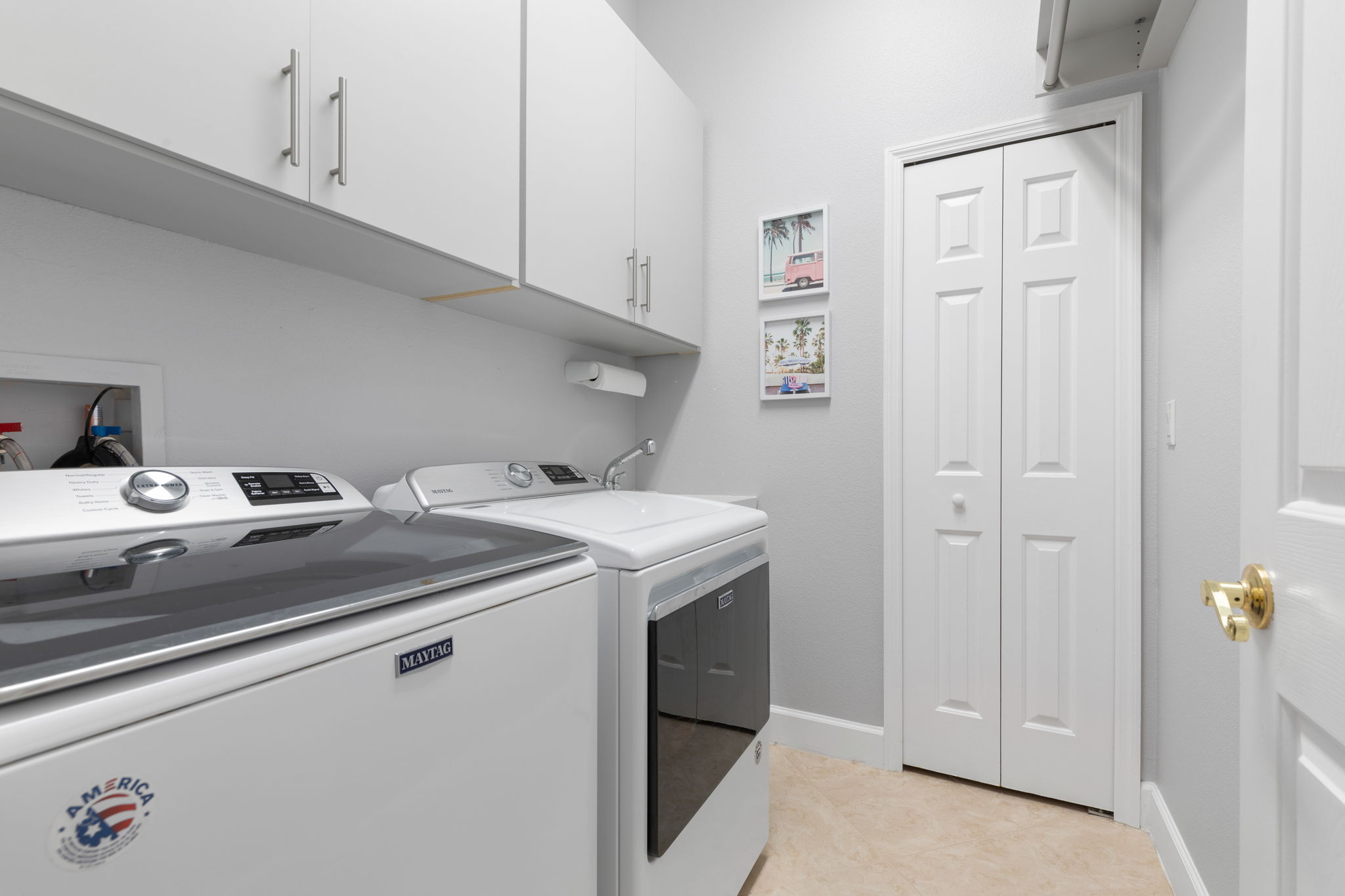 Laundry Room with Storage