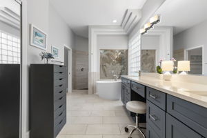 Quartz Counter Vanity