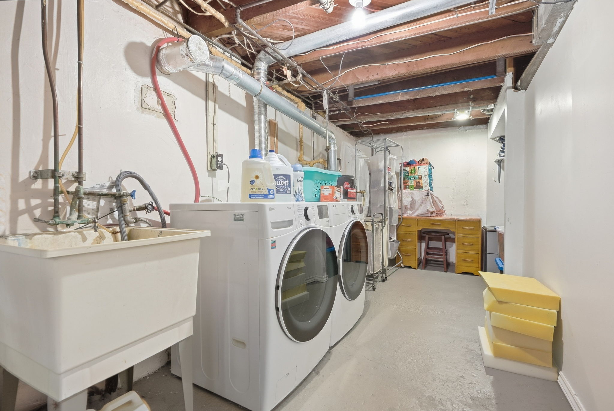 Ample Storage in Laundry Room