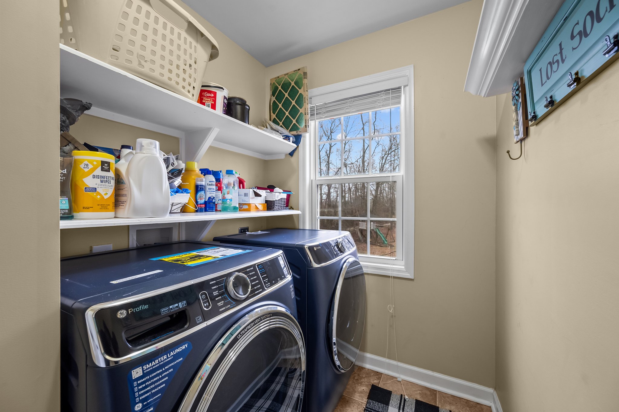 Upstairs Laundry Room