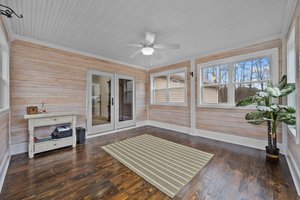 Sunroom upper level off primary bedroom