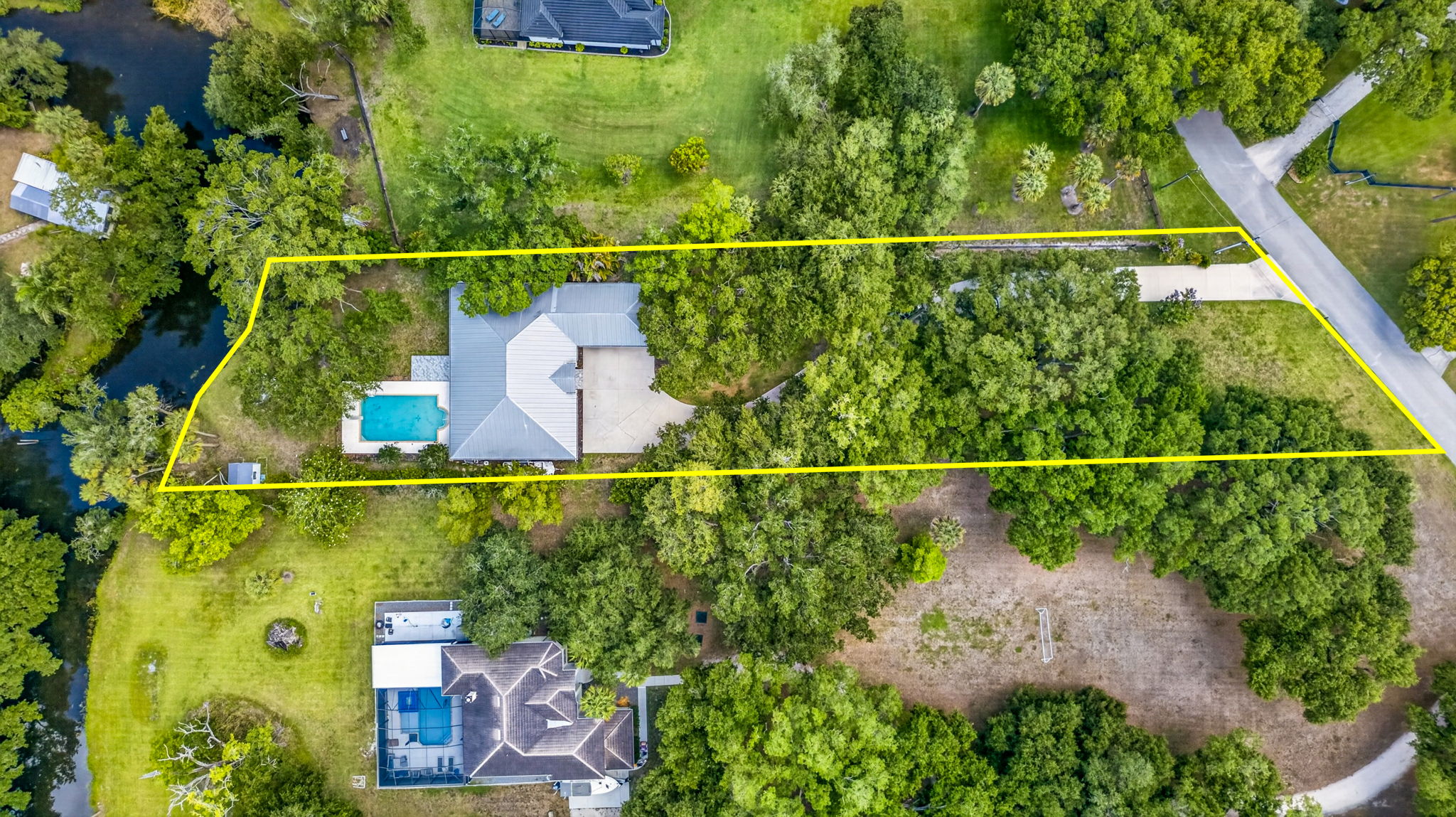 Aerial 2 -Lot Lines