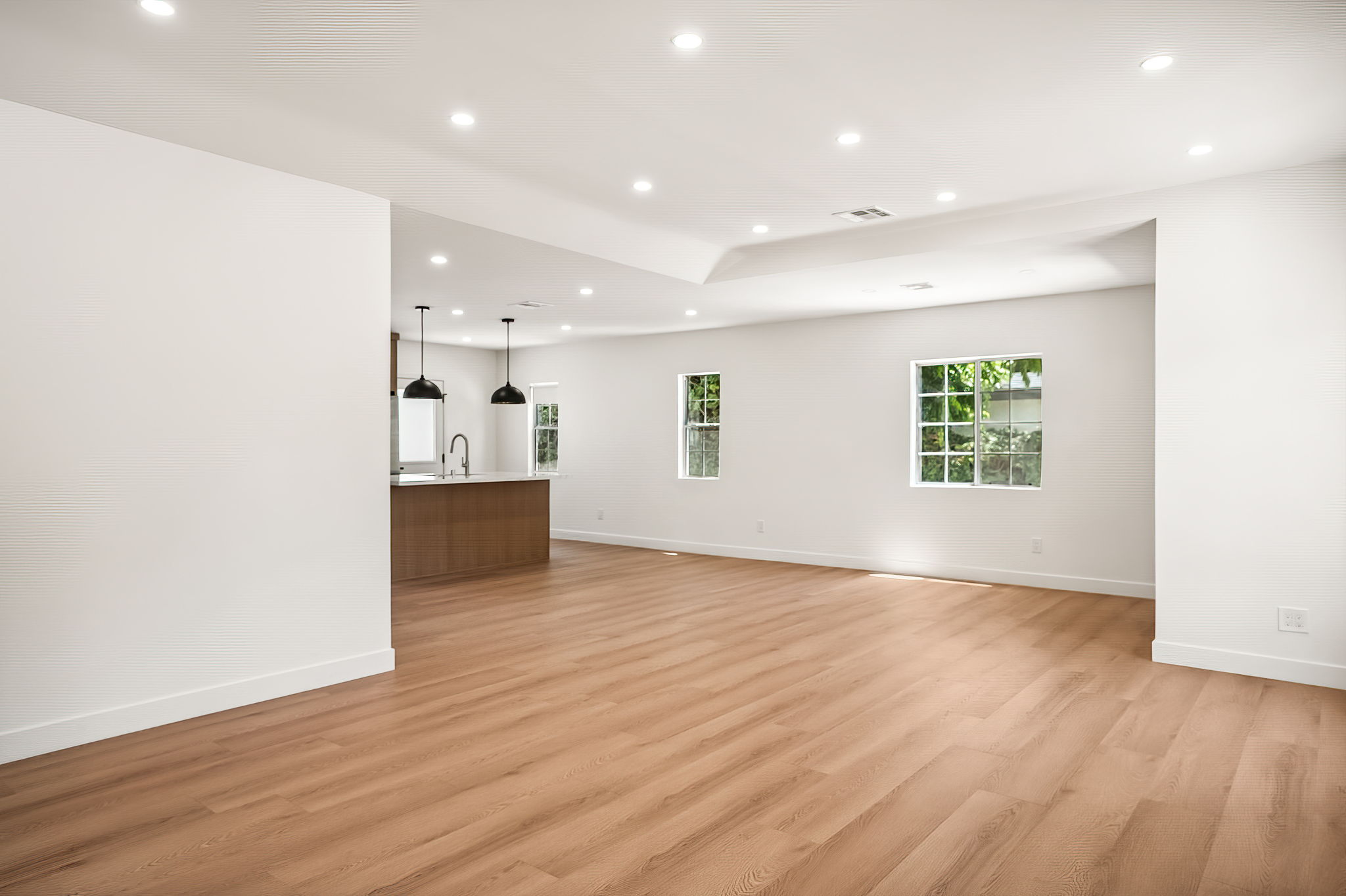 Living Room to Kitchen