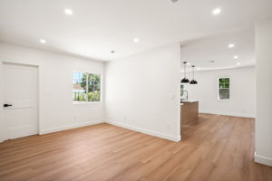 Dining Area to Den