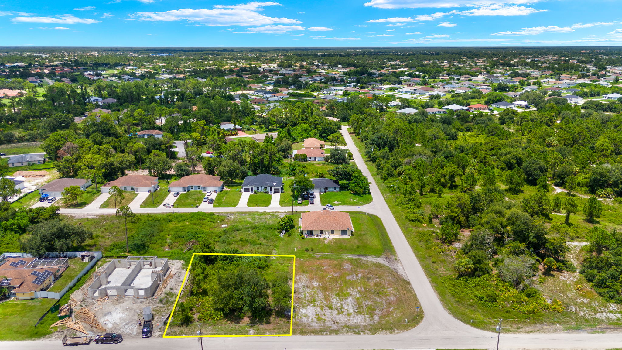 Aerial Rear Exterior 1 of 3 - lot lines