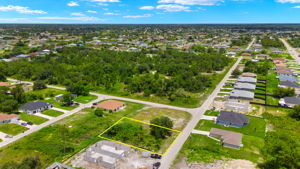 Aerial Rear Exterior 2 of 3 - lot lines