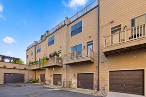 Rear entry garage. Access from RI Ave or Woodberry