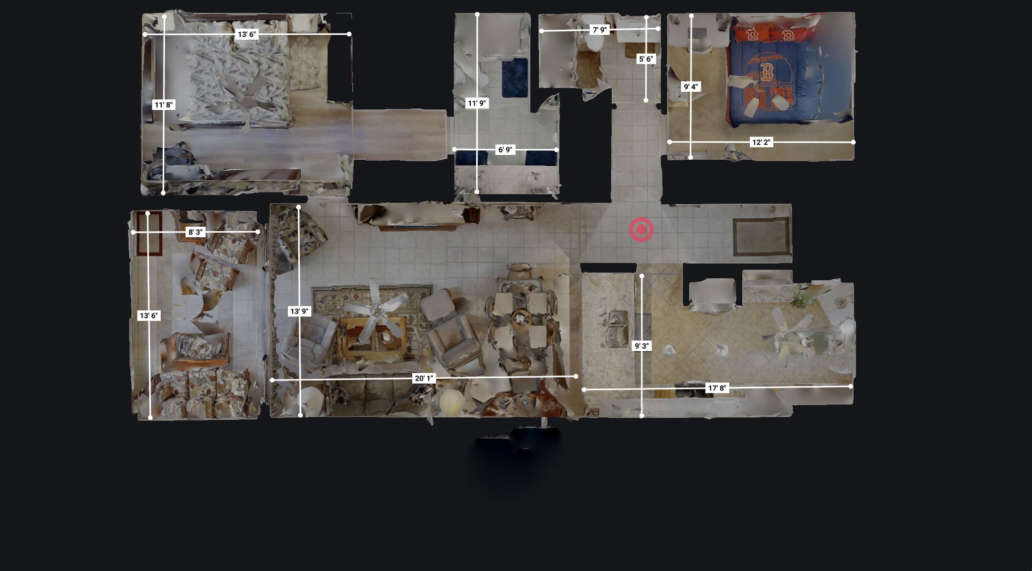 Room Measurements - 4705 Sand Trap St Cir - Unit #103