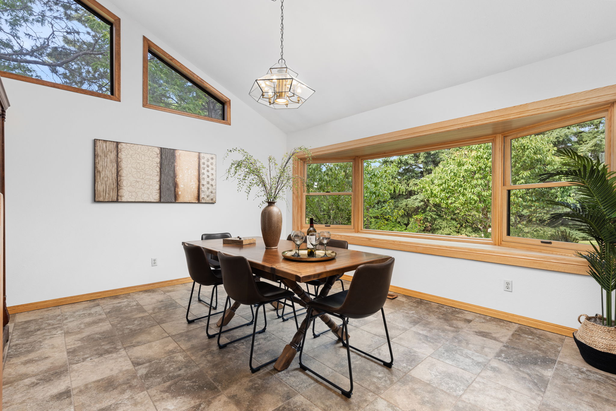 Tons of Light and Outdoor Views Pour Into Your Formal Dining Room