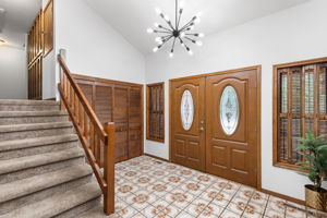 Large Custom Tiled Entry with Tons of Charm