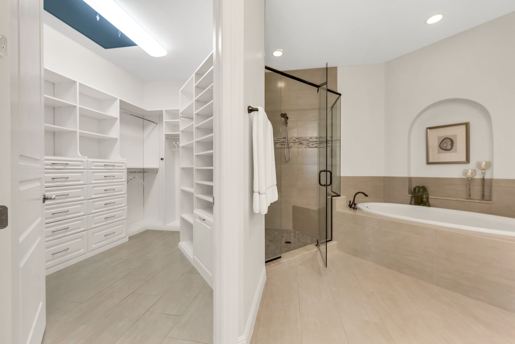 Master Closet - Shower