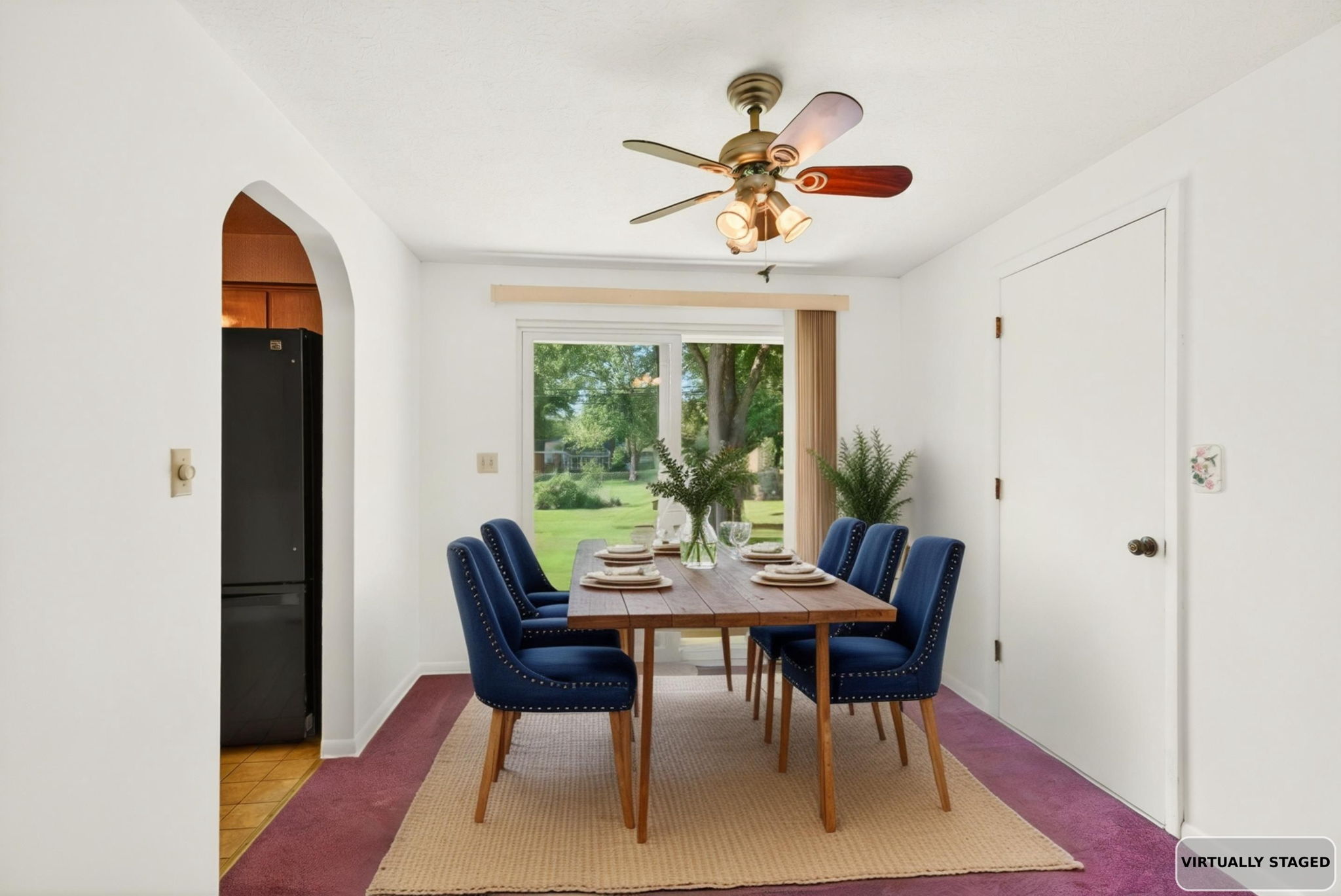 Dining Room Virtually Staged