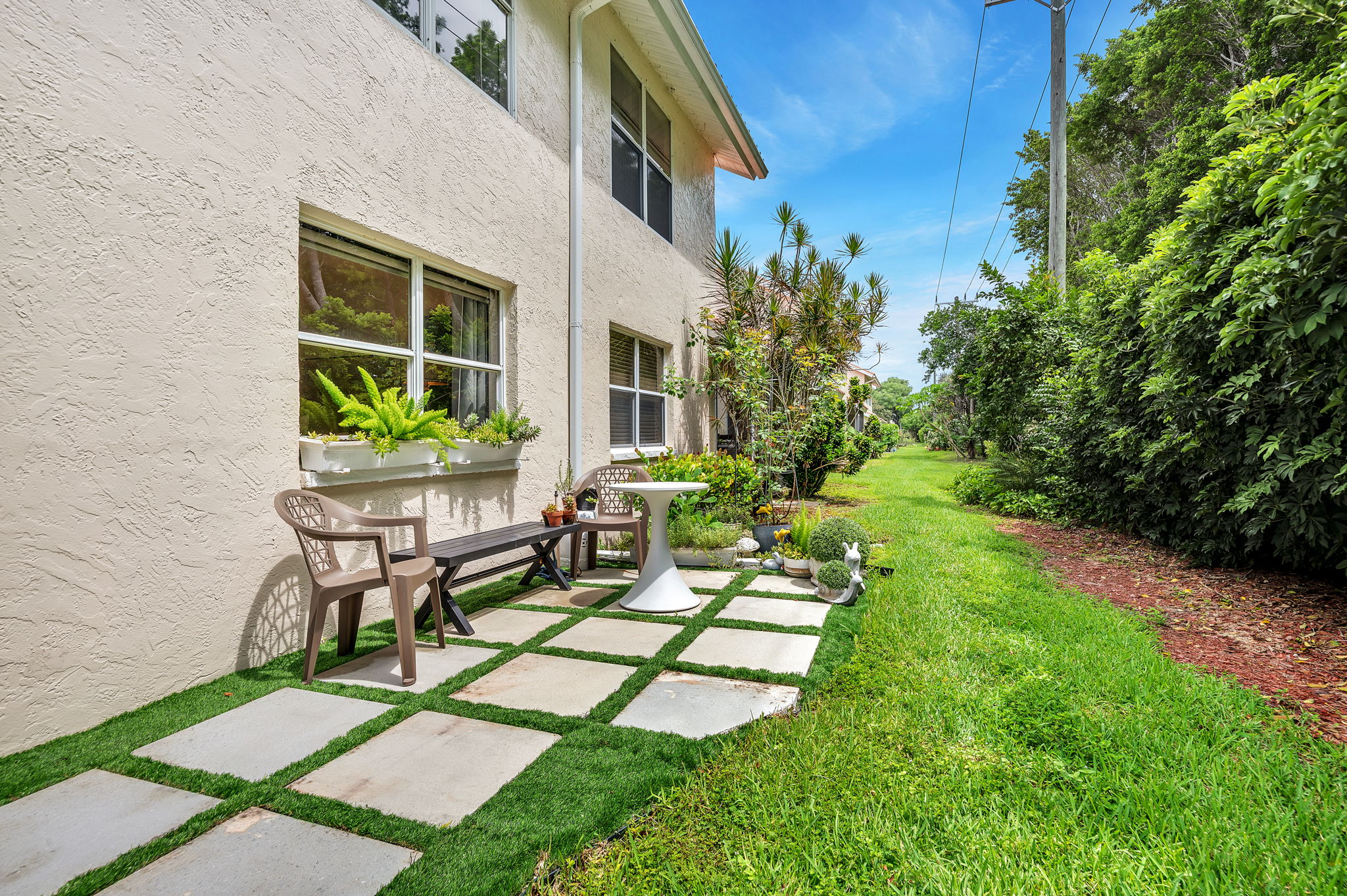 Rear Patio