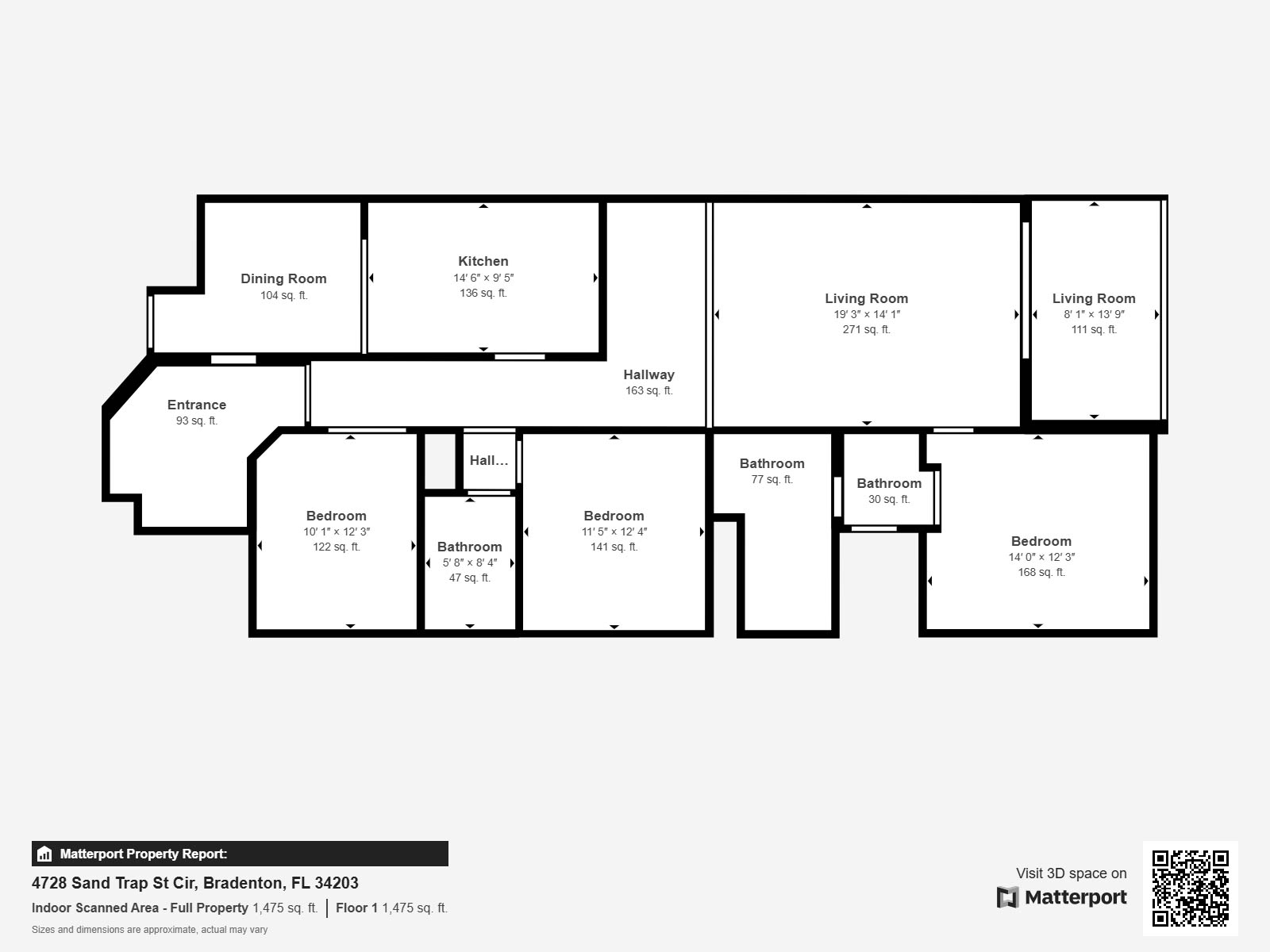 Measurements - 4728 Sand Trap St Cir