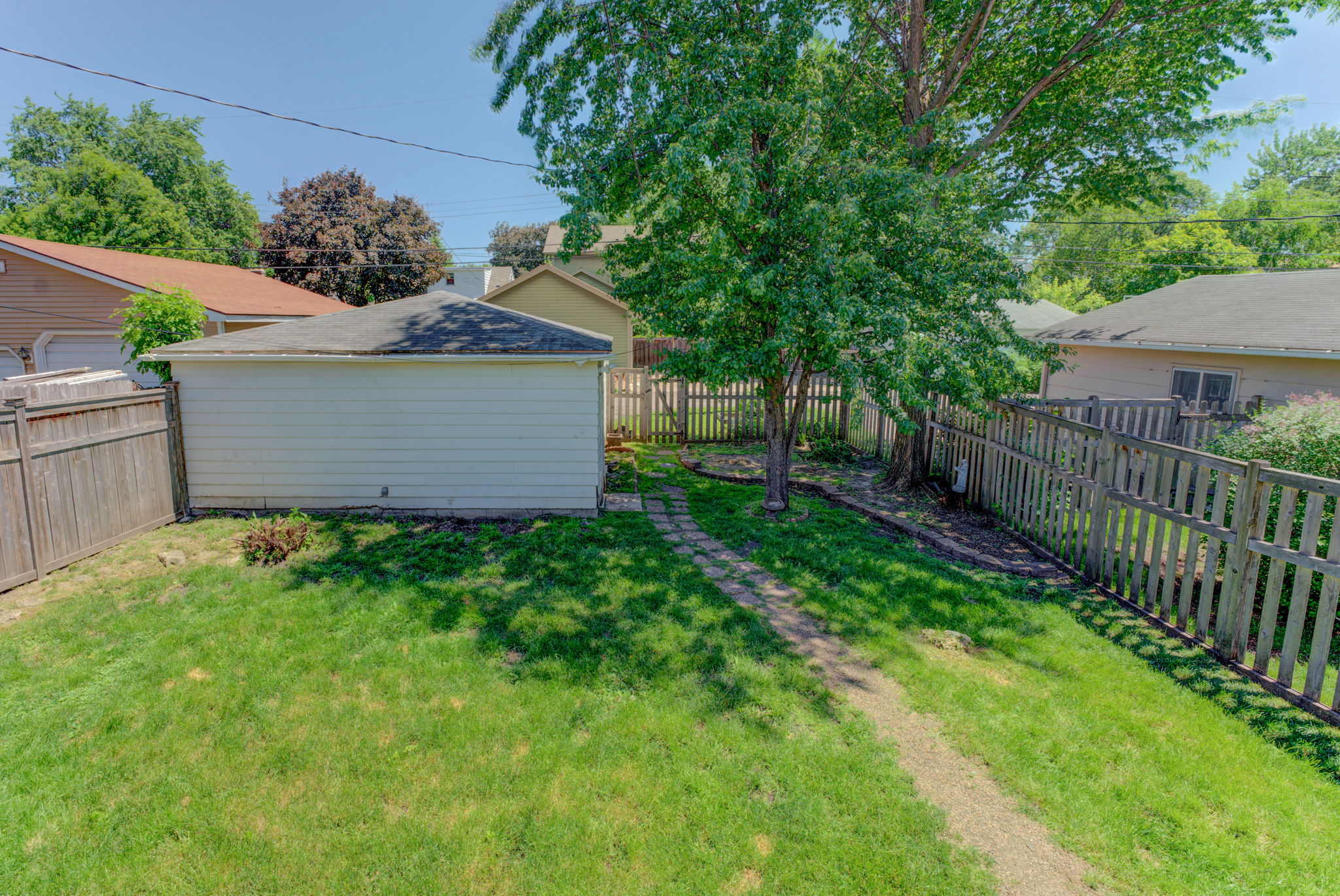 Fenced Back Yard