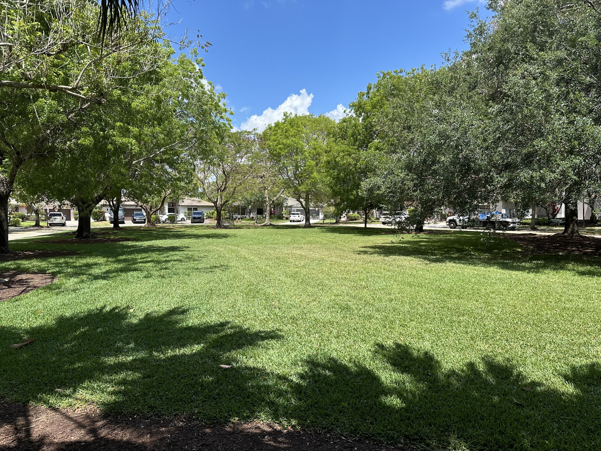 Greenspace passive park at entry to your neighborhood