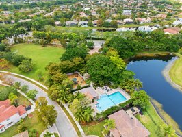 Community pool and passive greenspace park