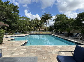 Community lakefront pool